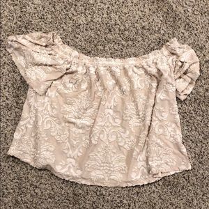 Off shoulder top